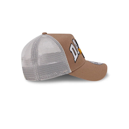 Pictured is this Looney Tunes Daffy Duck Arch 9FORTY A-Frame Adjustable cap in Beige. 6