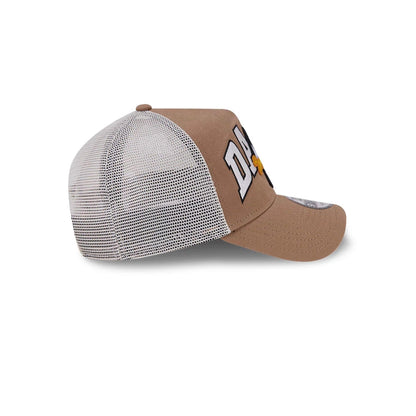 Pictured is this Looney Tunes Daffy Duck Arch 9FORTY A-Frame Adjustable cap in Beige. 6