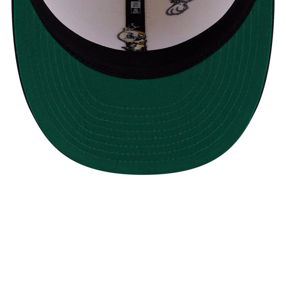 Pictured is this Looney Tunes Pwetty Cat Multi Character 59FIFTY Fitted cap in navy. 2