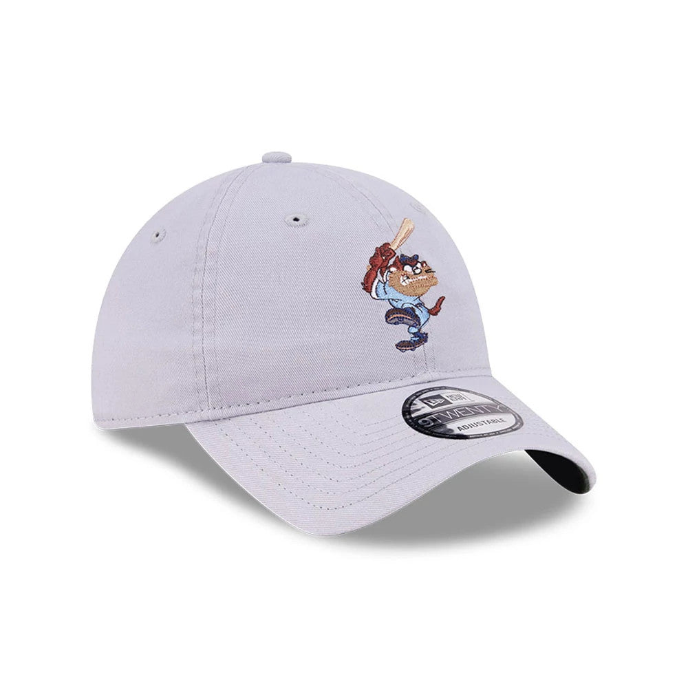 Pictured is this Looney Tunes Tasmanian Devil 9TWENTY Adjustable cap in grey. 4