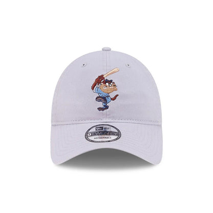 Pictured is this Looney Tunes Tasmanian Devil 9TWENTY Adjustable cap in grey. 3
