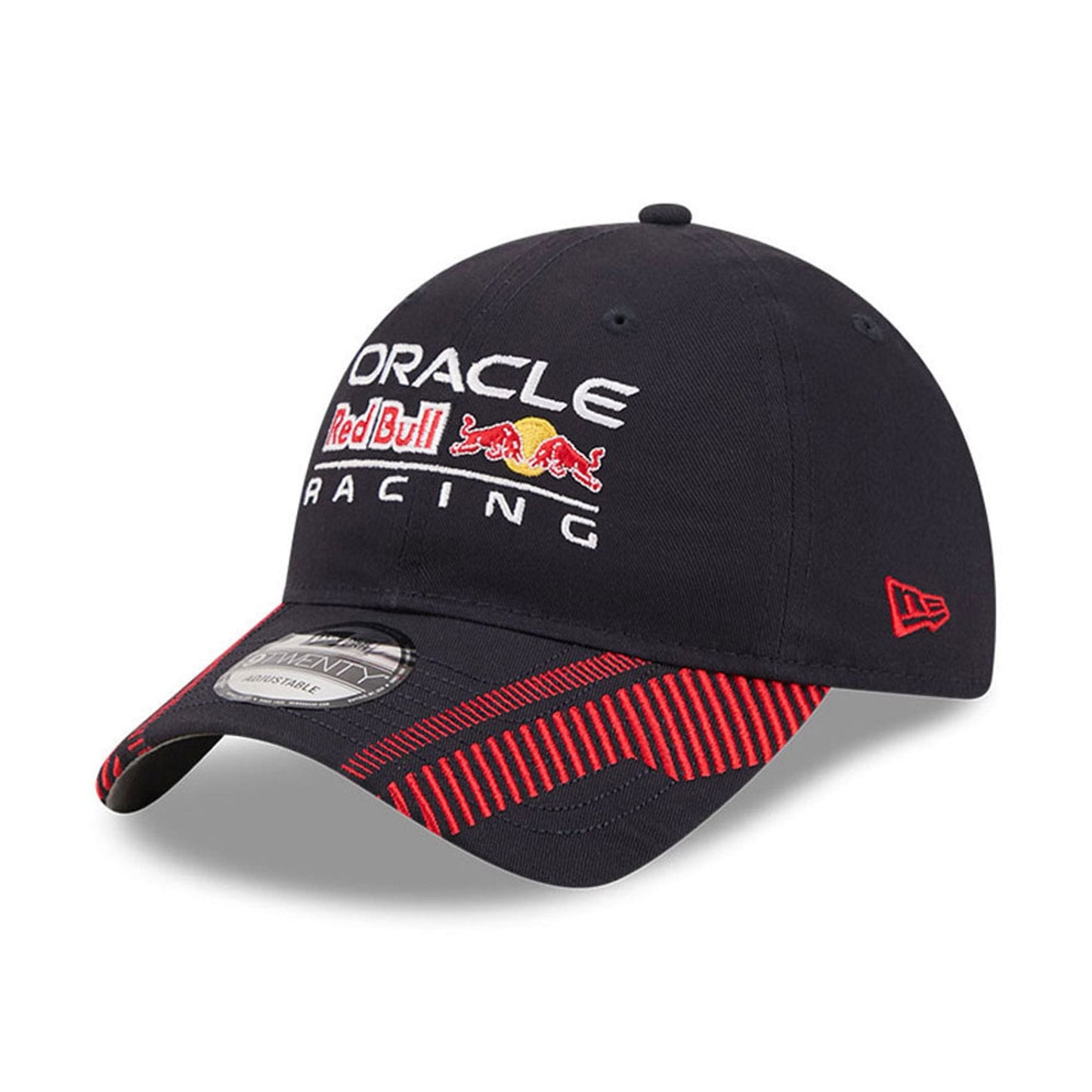 Pictured is this Red Bull Racing 9TWENTY Adjustable cap in navy. 1