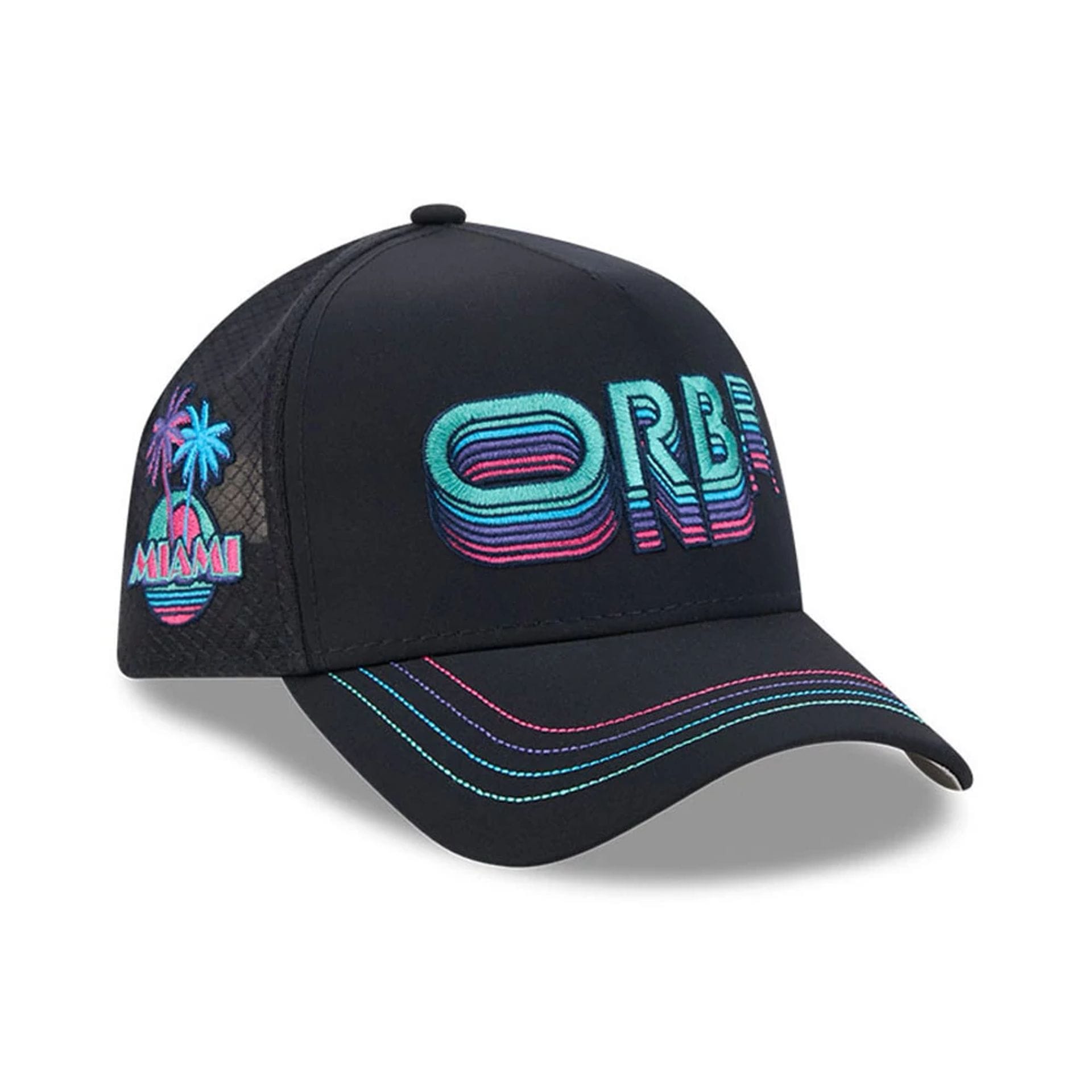 Pictured is this Red Bull Racing Miami Race Special 9FORTY A-Frame Adjustable cap in navy. 1