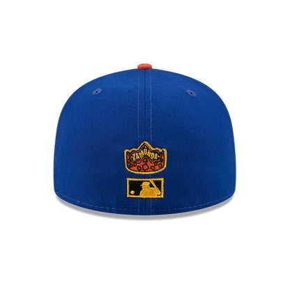 Pictured is this MLB X Coming To America New York Mets 59FIFTY Fitted cap in blue. 5