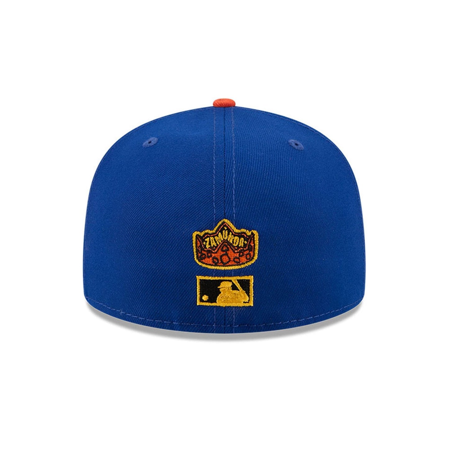 Pictured is this MLB X Coming To America New York Mets 59FIFTY Fitted cap in blue. 5
