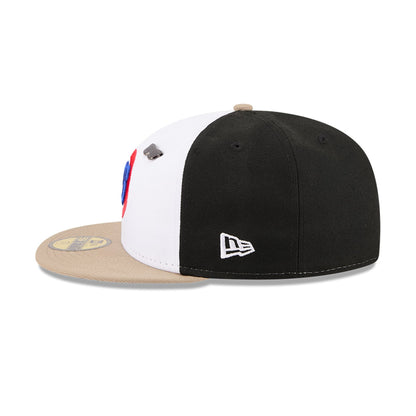Pictured is this MLB X Ferris Bueller's Day Off Chicago Cubs 59FIFTY Fitted cap in white. 6