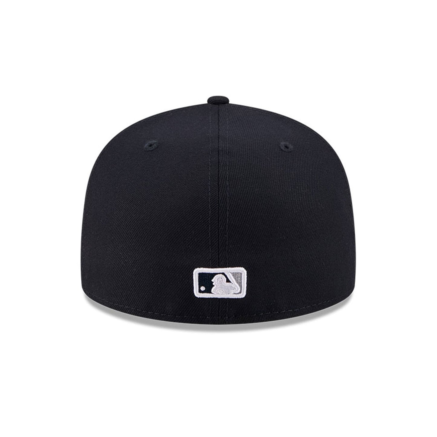 Pictured is this MLB X Seinfeld New York Yankees 59FIFTY Fitted cap in navy. 7