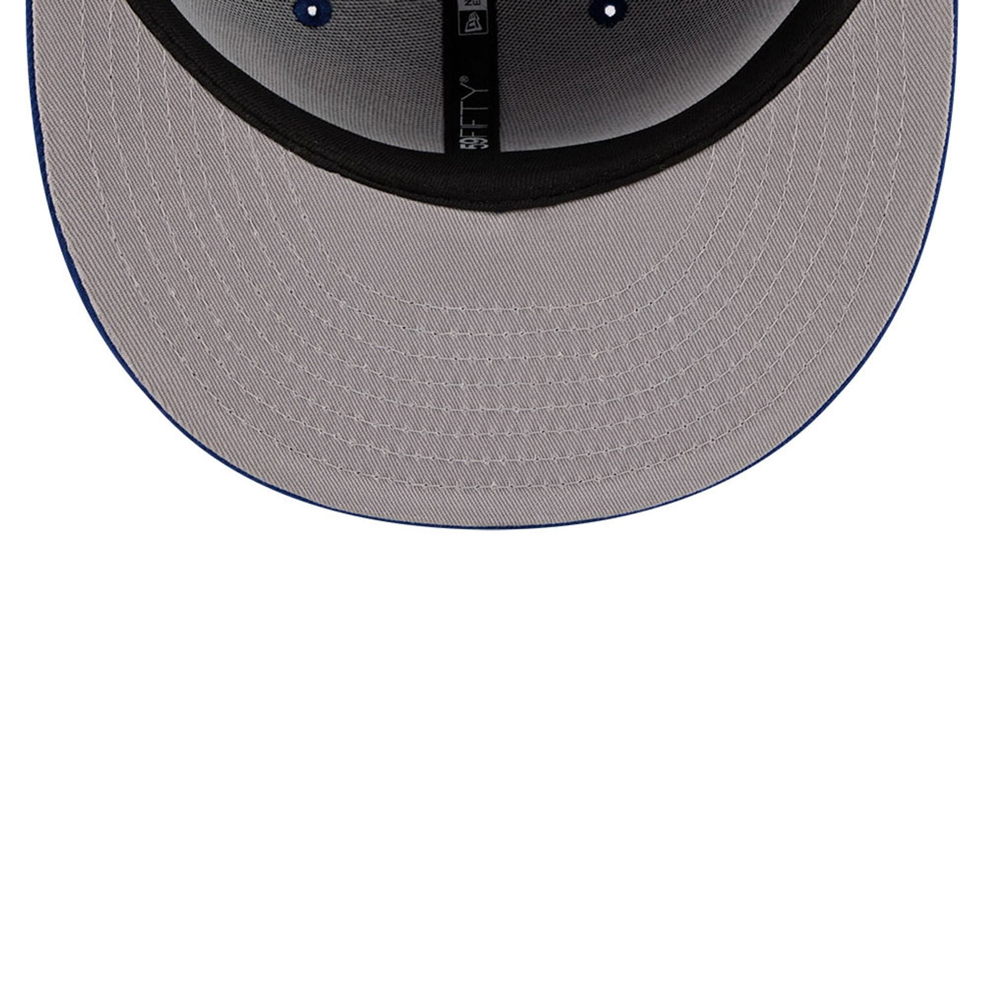 Pictured is this MLB X Seinfeld Cooperstown New York Mets 59FIFTY Fitted cap in Blue. 2
