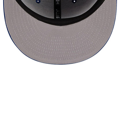 Pictured is this MLB X Seinfeld Cooperstown New York Mets 59FIFTY Fitted cap in Blue. 2