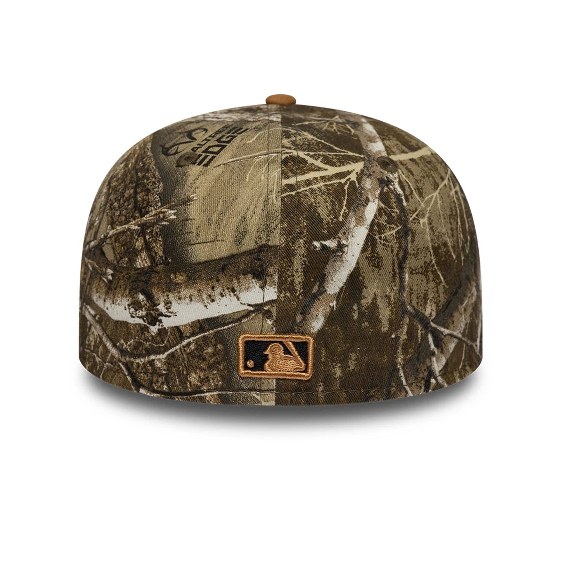 Pictured is this MLB Realtree New York Yankees Low Profile 59FIFTY Fitted cap in assorted print. 4