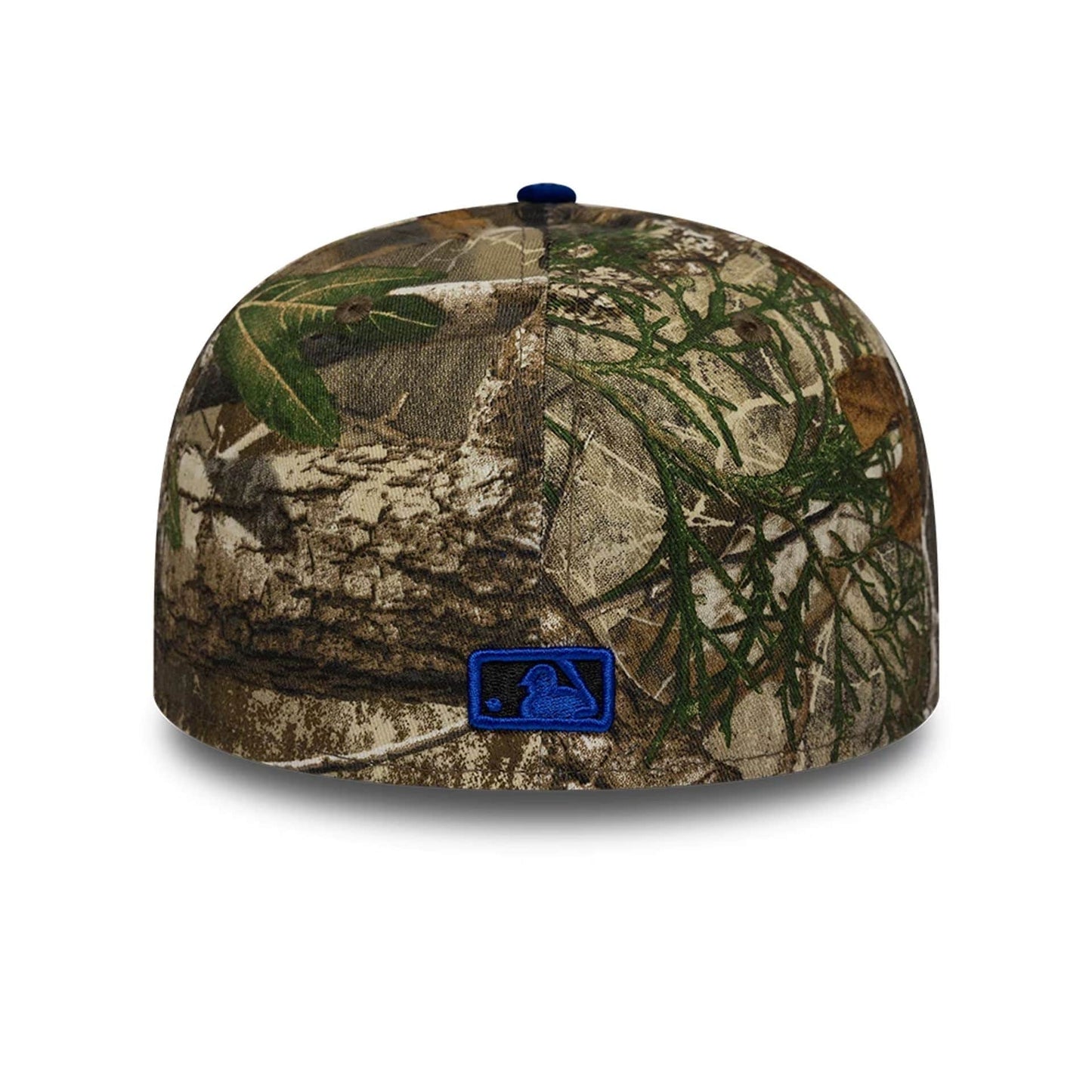 Pictured is this MLB Realtree Toronto Blue Jays Low Profile 59FIFTY Fitted cap in assorted print. 4