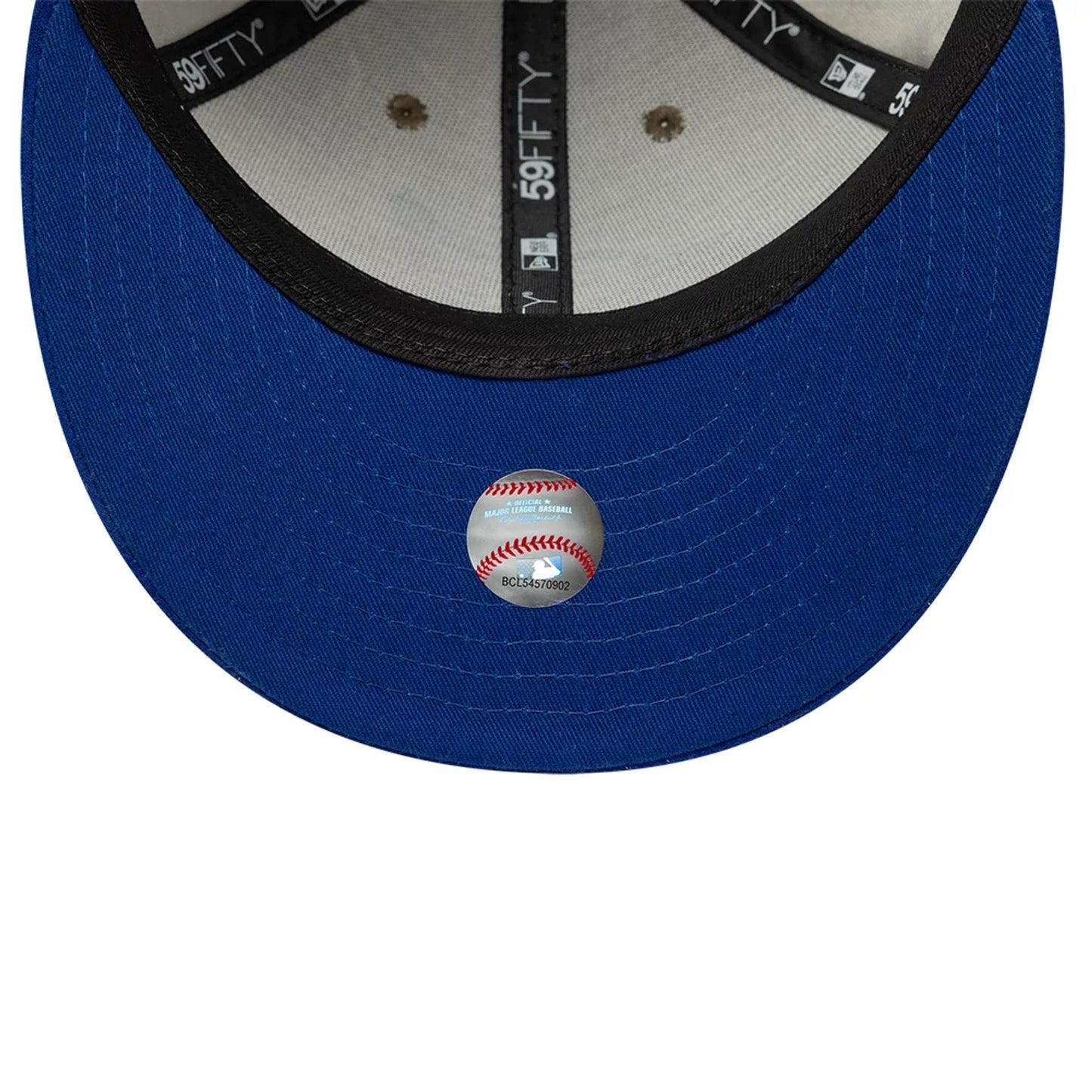 Pictured is this MLB Realtree Toronto Blue Jays Low Profile 59FIFTY Fitted cap in assorted print. 7