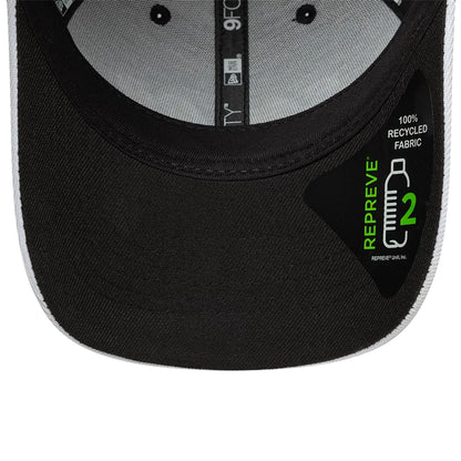 Pictured is this Repreve® Sail GP Piping 9FORTY cap in black. 5
