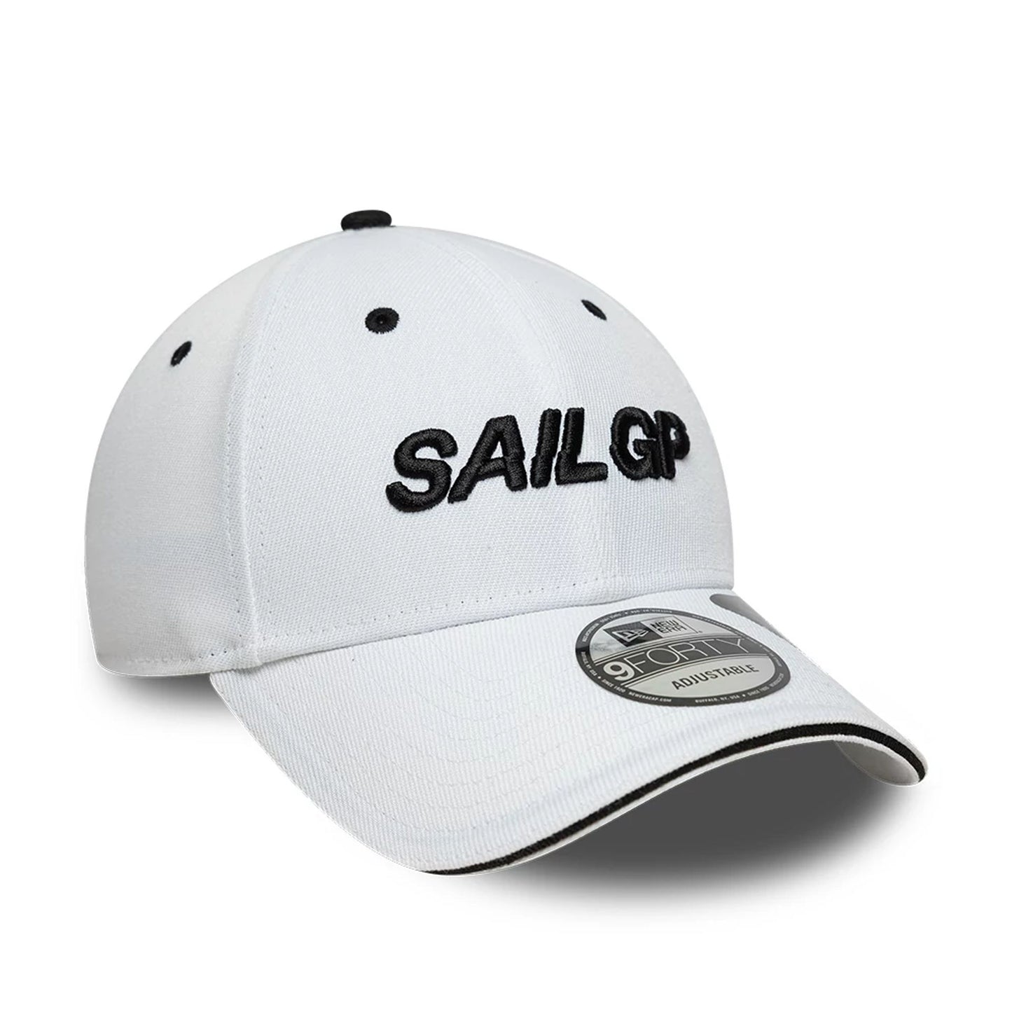 Pictured is this Repreve® Sail GP Sandwich Visor 9FORTY cap in white. 3