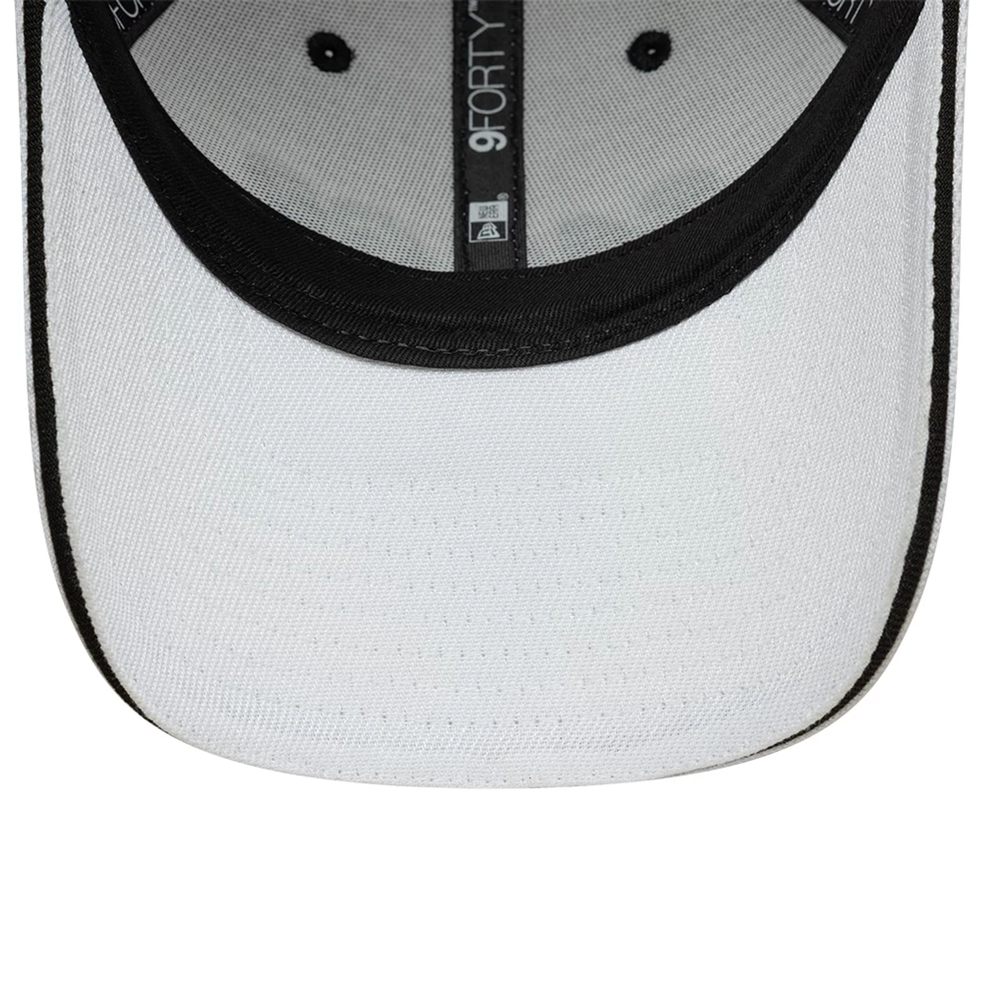 Pictured is this Repreve® Sail GP Sandwich Visor 9FORTY cap in white. 5