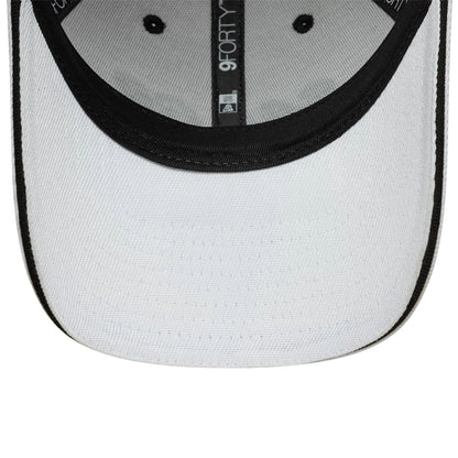 Pictured is this Repreve® Sail GP Sandwich Visor 9FORTY cap in white. 5