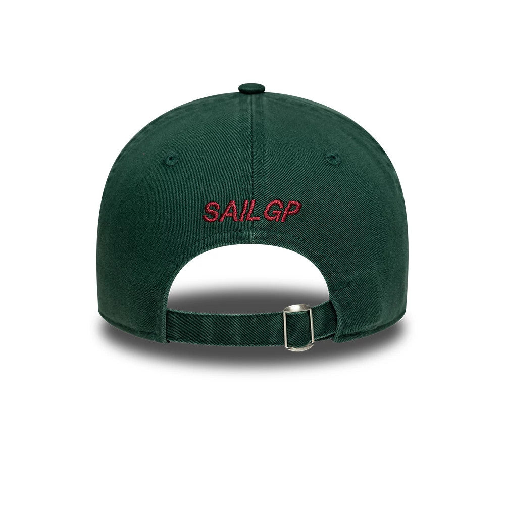 Pictured is this Catamaran Sail GP 9TWENTY cap in dark green. 2