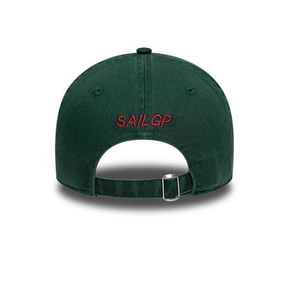 Pictured is this Catamaran Sail GP 9TWENTY cap in dark green. 2