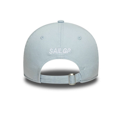 Pictured is this Catamaran Sail GP 9TWENTY cap in pastel blue. 2