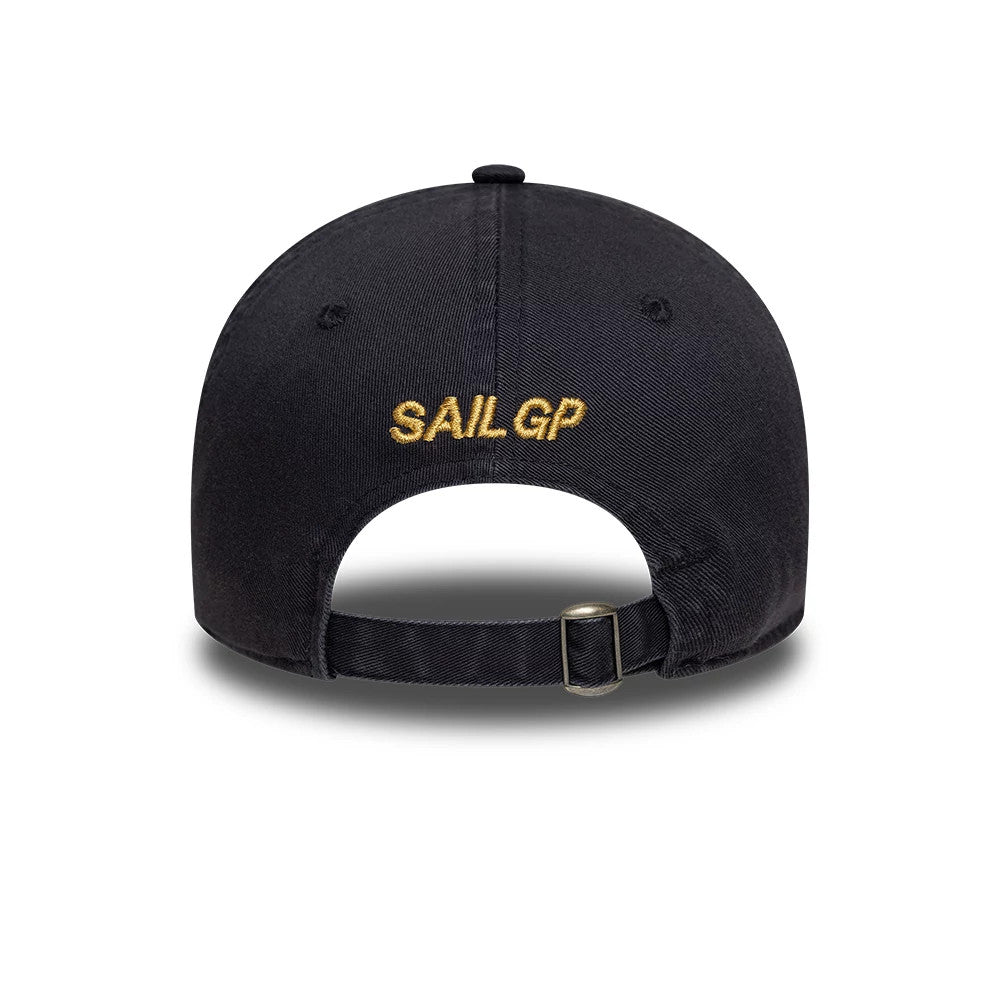 Pictured is this Catamaran Sail GP 9TWENTY cap in navy. 2