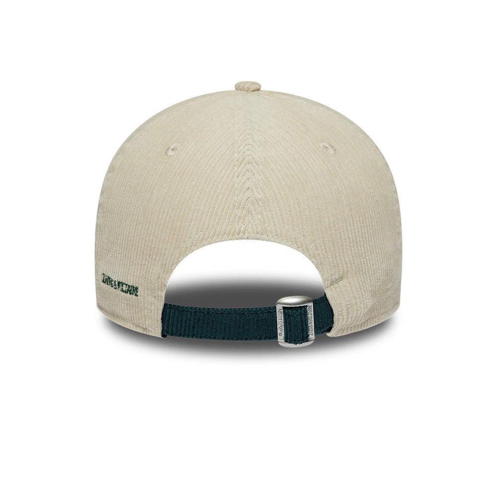 Pictured is this New Era X Zadig & Voltaire Cord 9FORTY Adjustable cap in cream & green. 5