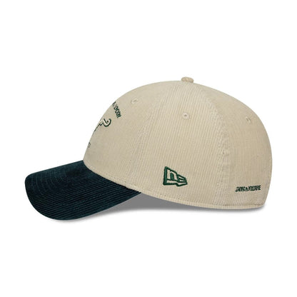 Pictured is this New Era X Zadig & Voltaire Cord 9FORTY Adjustable cap in Cream. 6