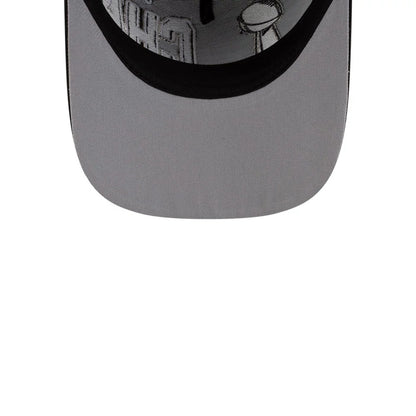 Pictured is this Seattle Seahawks NFL Super Bowl 2026 Parade 9FIFTY A-Frame Snapback cap in black. 2