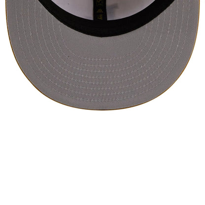 Pictured is this MLB 59FIFTY Day LA Dodgers 59FIFTY Fitted cap in white. 2
