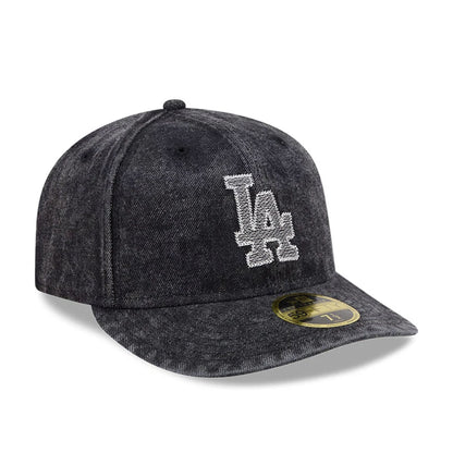 Pictured is this MLB 59FIFTY Day LA Dodgers Low Profile 59FIFTY Fitted cap in black. 4