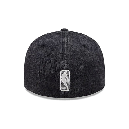 Pictured is this NBA 59FIFTY Day New York Knicks Low Profile 59FIFTY Fitted cap in black. 5