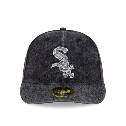 Pictured is this MLB 59FIFTY Day Chicago White Sox Low Profile 59FIFTY Fitted cap in black. 3