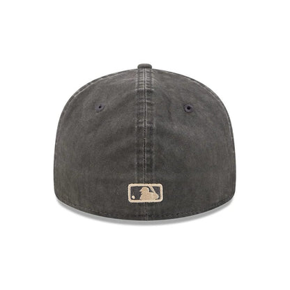 Pictured is this MLB 59FIFTY Day LA Dodgers Retro Crown 59FIFTY Fitted cap in black. 7