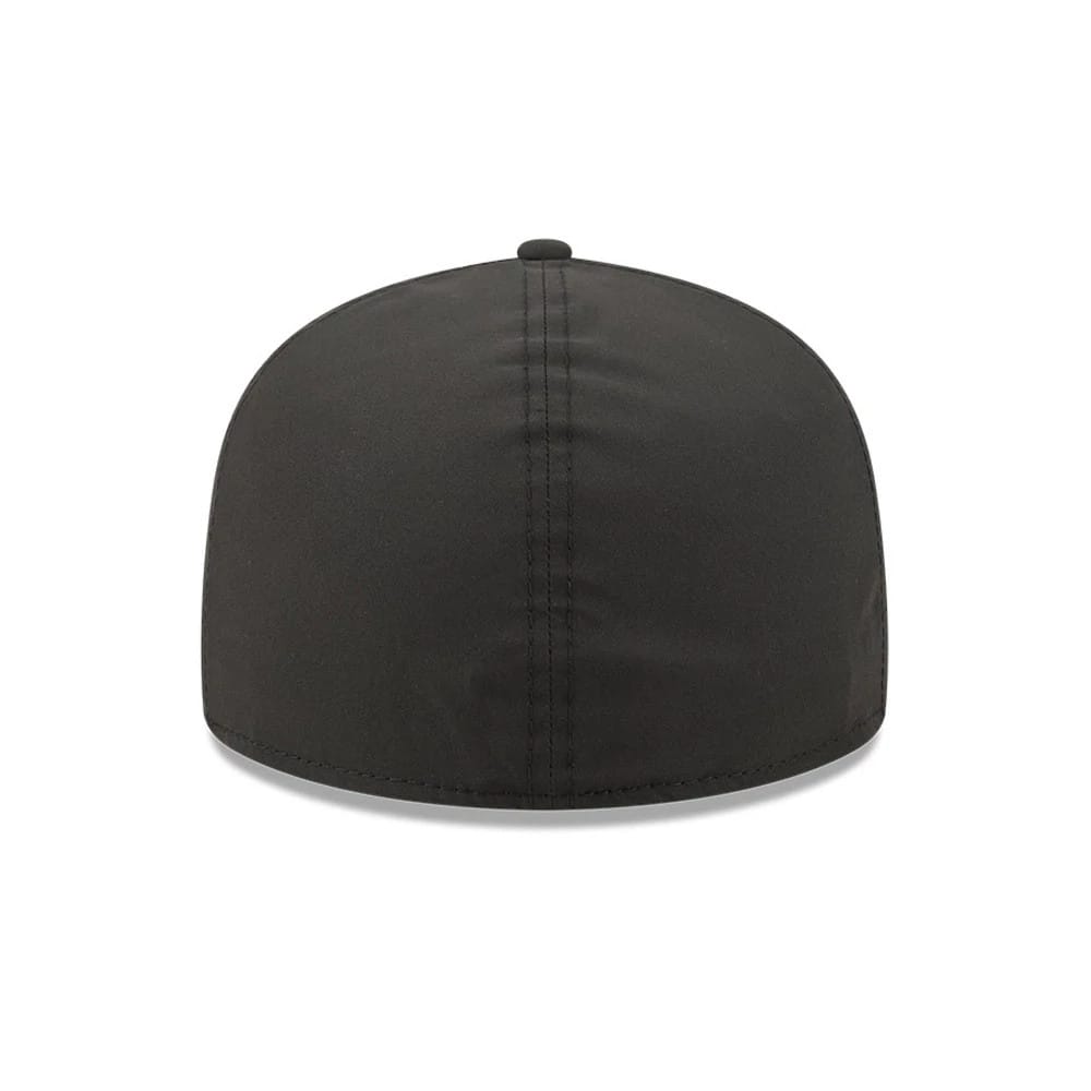 Pictured is this MLB 59FIFTY Day Athletics Split Panel 59FIFTY Fitted cap in black. 7