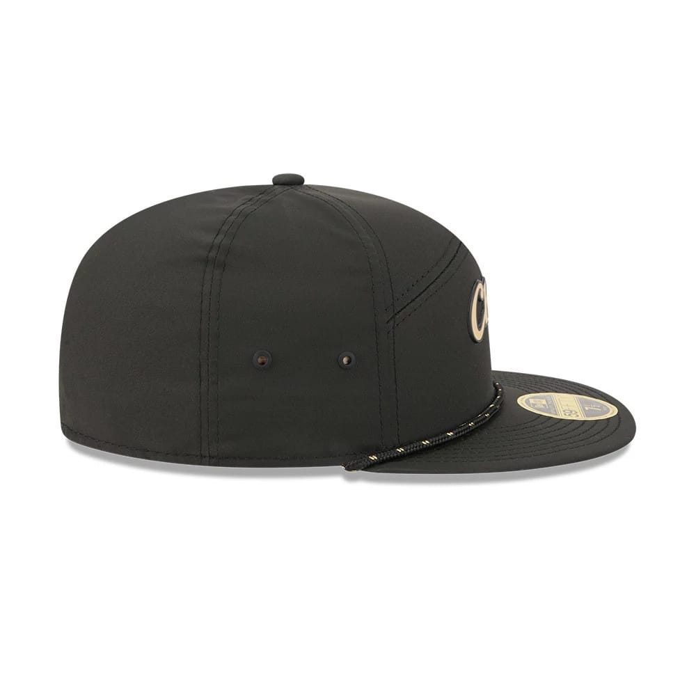 Pictured is this MLB 59FIFTY Day Chicago White Sox Split Panel 59FIFTY Fitted cap in black. 6