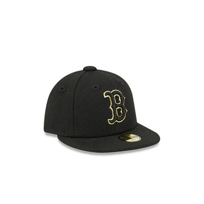 Pictured is this MLB 59FIFTY Day Boston Red Sox Mini 59FIFTY Fitted cap in black. 3