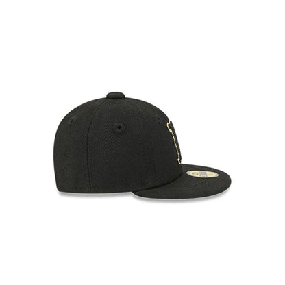 Pictured is this MLB 59FIFTY Day Boston Red Sox Mini 59FIFTY Fitted cap in black. 6