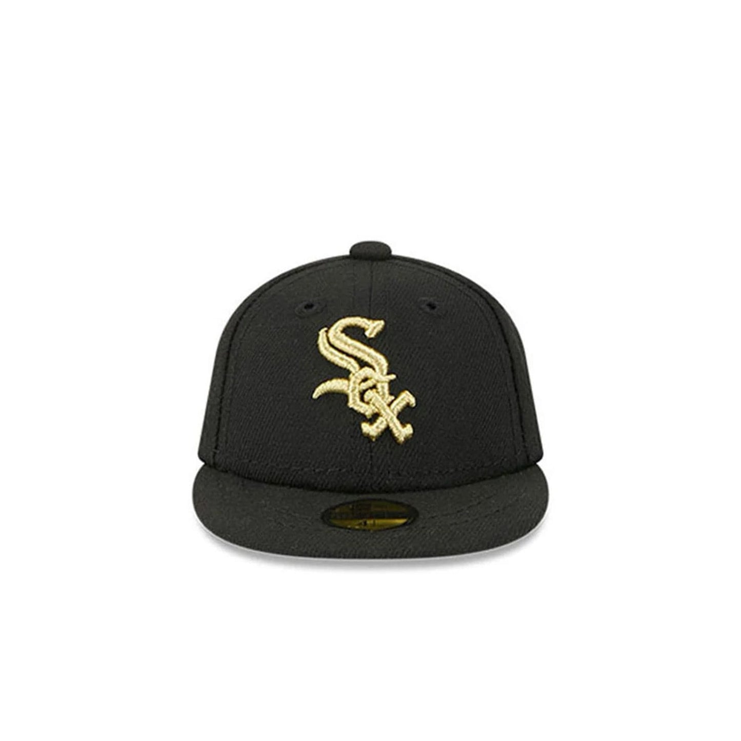 Pictured is this MLB 59FIFTY Day Chicago White Sox Mini 59FIFTY Fitted cap in black. 2