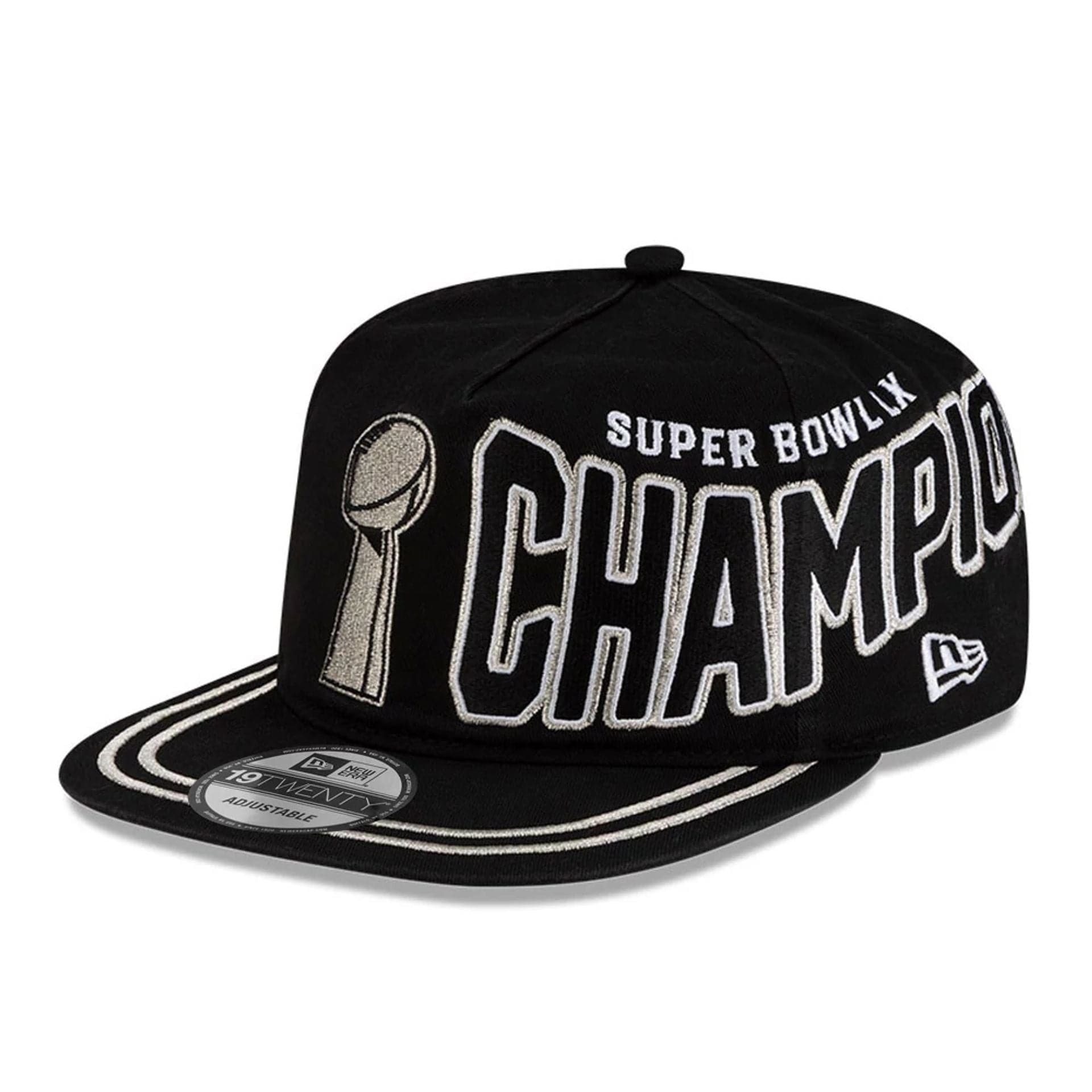 Pictured is this Seattle Seahawks NFL Super Bowl 2026 Parade 19TWENTY Adjustable cap in black. 4