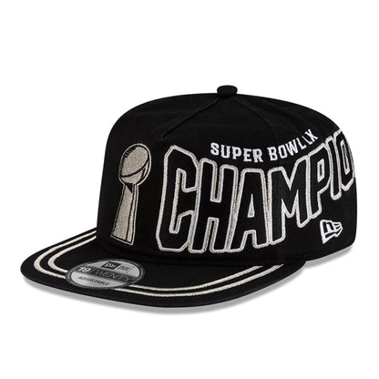 Pictured is this Seattle Seahawks NFL Super Bowl 2026 Parade 19TWENTY Adjustable cap in black. 4