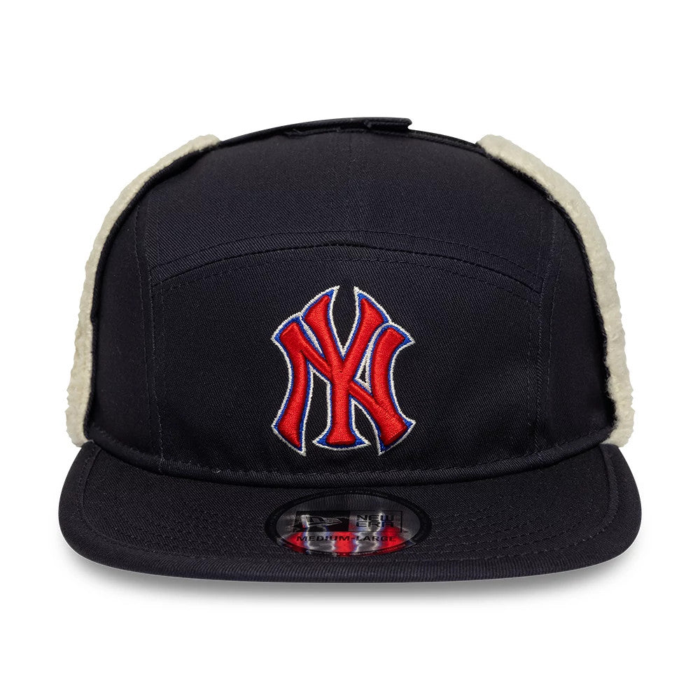 Pictured is this MLB New York Yankees Dogear Camper cap in navy. 4