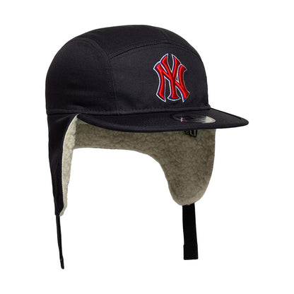 Pictured is this MLB New York Yankees Dogear Camper cap in navy. 8