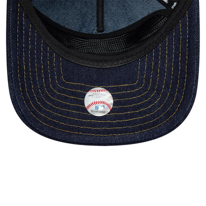 Pictured is this MLB Denim New York Yankees 19TWENTY cap in navy. 7