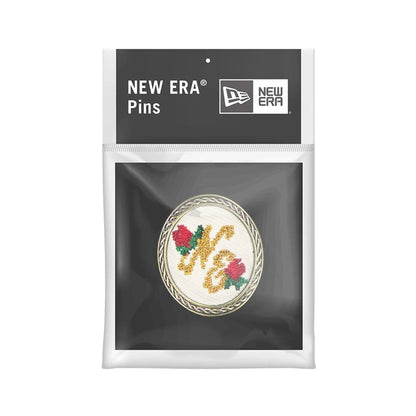 Pictured is this New Era 59FIFTY Day Needle Point Pin Badge in black. 3