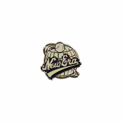 Pictured is this New Era 59FIFTY Day Baseball Pin Badge in black. 1