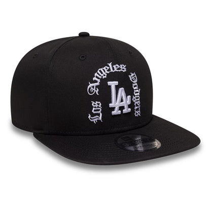 Pictured is this MLB LA Dodgers 9FIFTY Snapback cap in black. 4