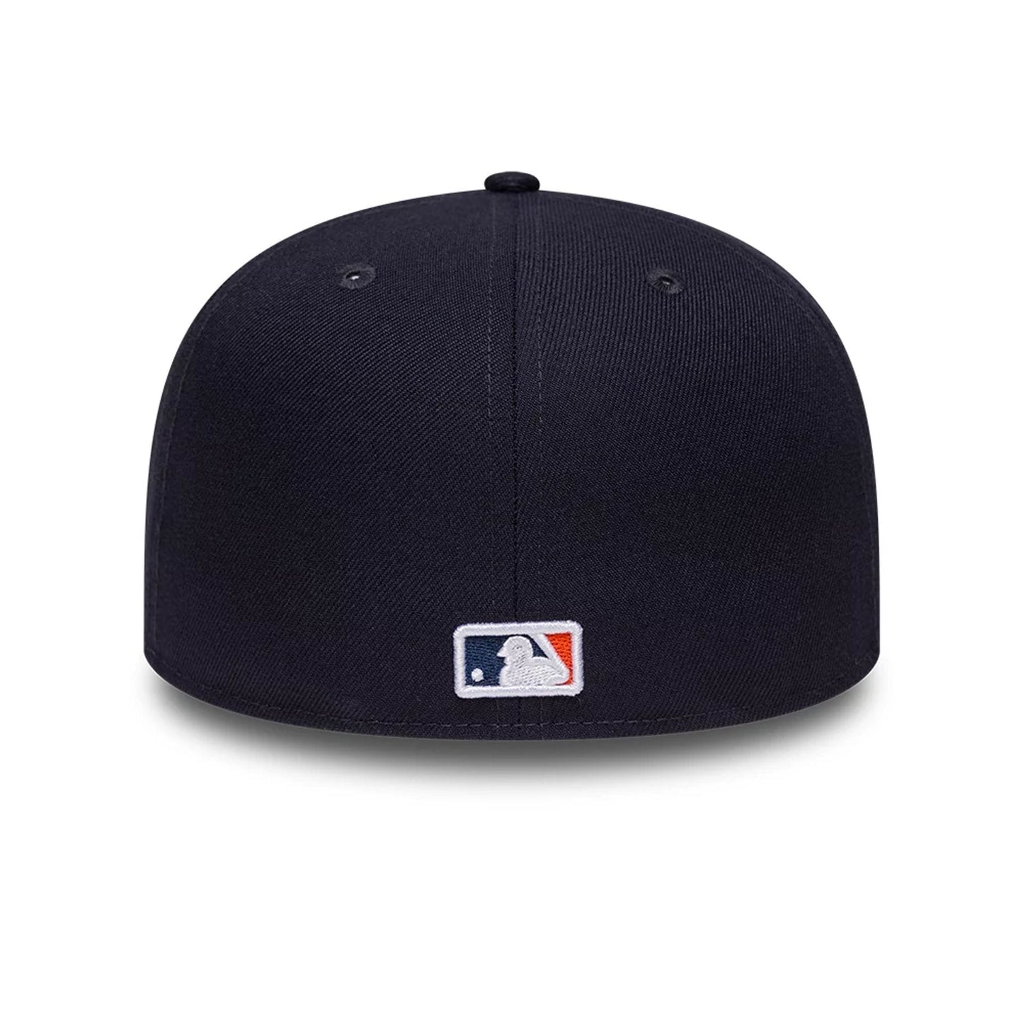 Pictured is this MLB Emblem Detroit Tigers 59FIFTY Fitted cap in navy. 6