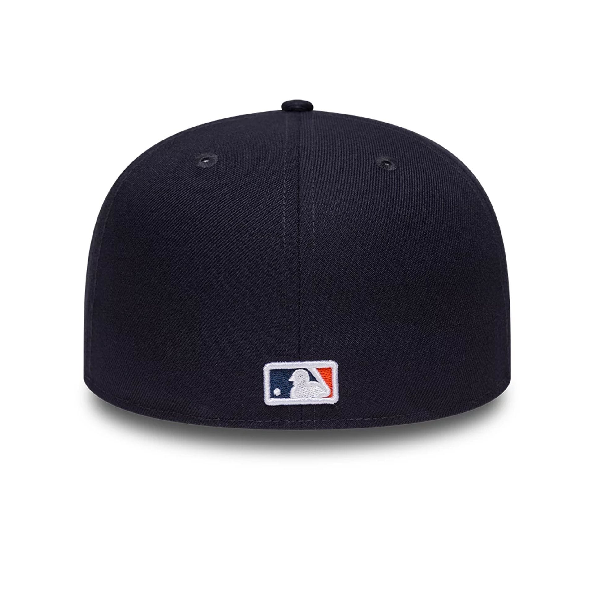 Pictured is this MLB Emblem Detroit Tigers 59FIFTY Fitted cap in navy. 6