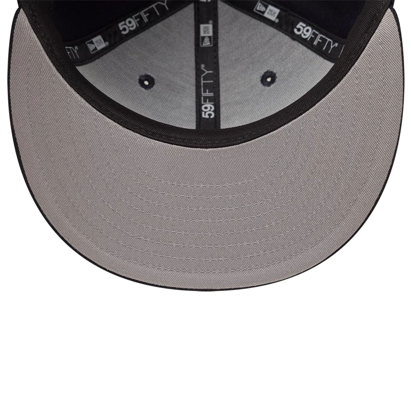 Pictured is this MLB Emblem Detroit Tigers 59FIFTY Fitted cap in navy. 2