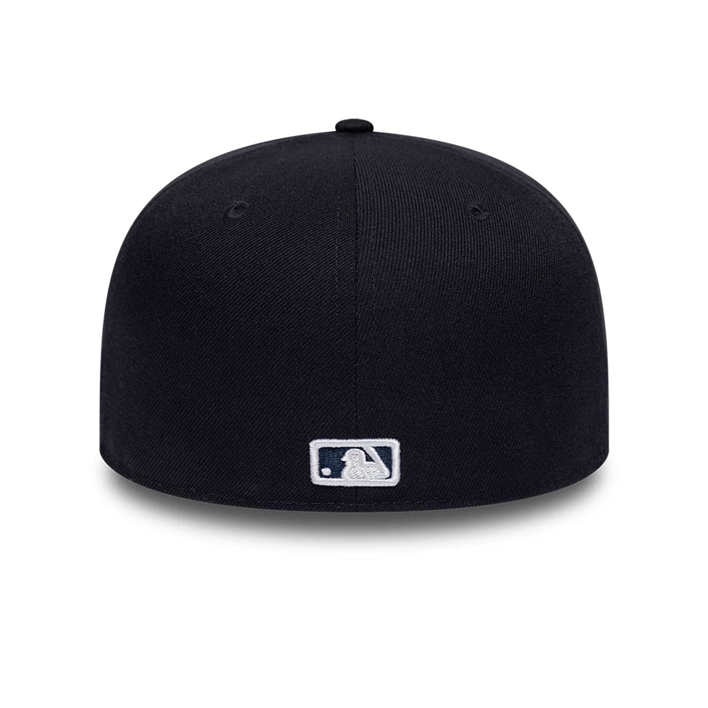 Pictured is this MLB Storm Pattern New York Yankees 59FIFTY Fitted cap in navy. 6