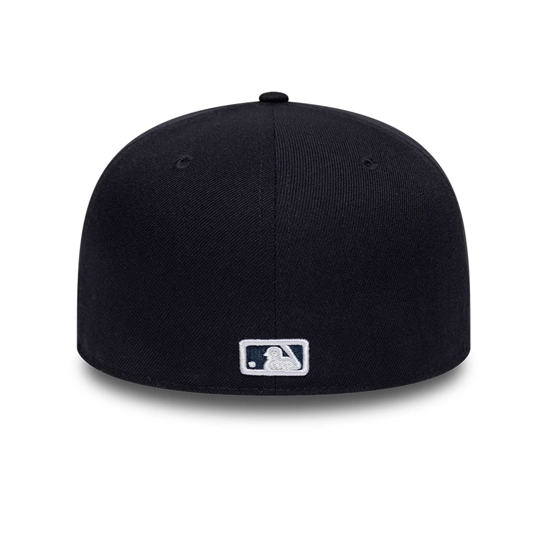Pictured is this MLB Storm Pattern New York Yankees 59FIFTY Fitted cap in navy. 6